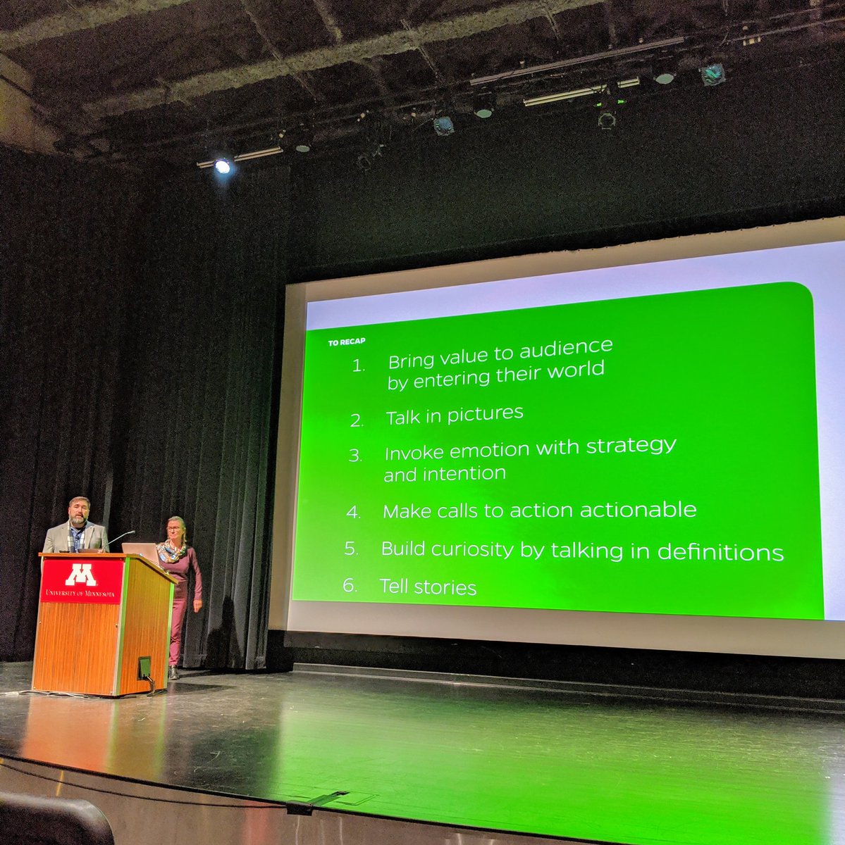 Drew_B_Carter's tweet photo. Some great strategic, evidence-based tactics for #SciComm from the @RealGoodCenter at #SpeakSci20

#SpeakingScience https://t.co/9Bxgf2f7ym