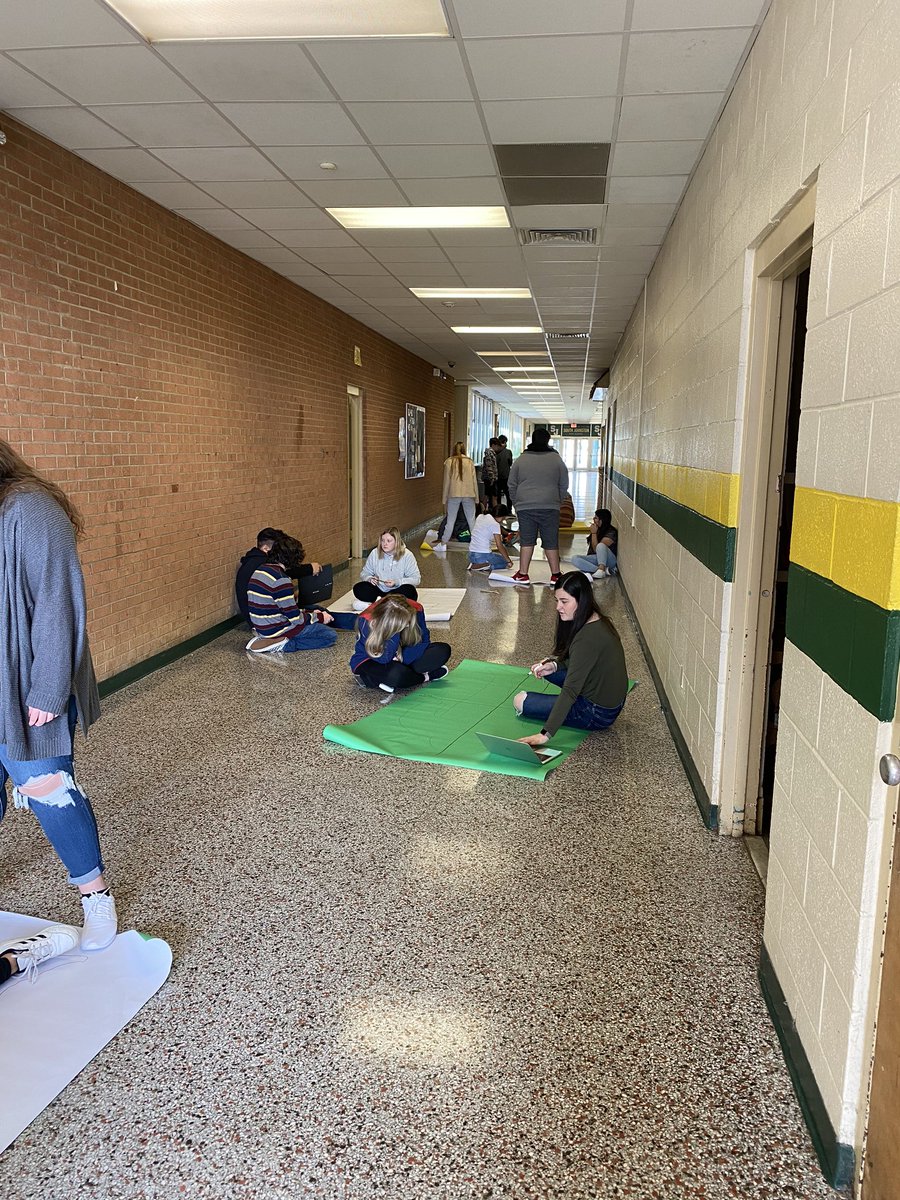 Lots of hands-on learning happening in Health Science 1. #sjhstrojans