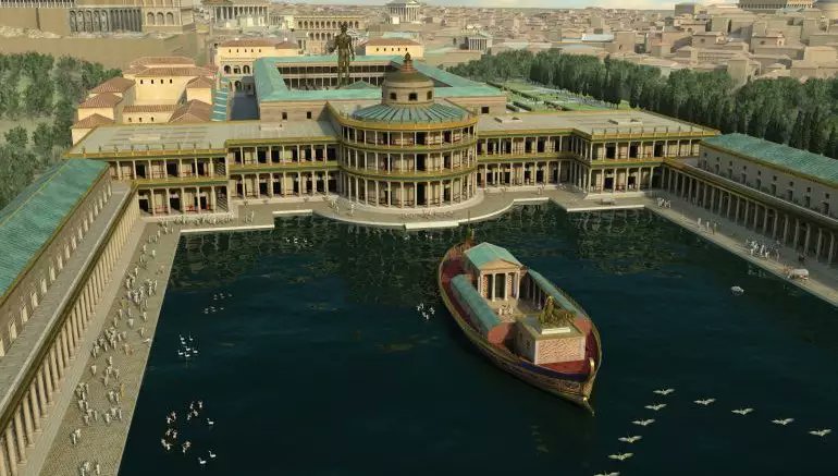 Golden House Of Rome: History And Reconstruction realmofhistory.com/2020/01/15/ani…