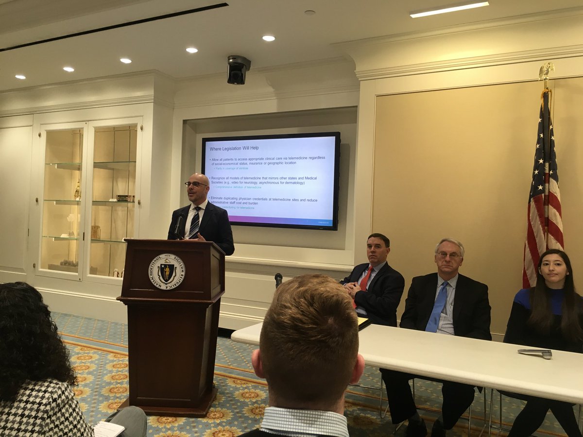 cherot's tweet image. Dr. Carlos Estrada, Boston Children’s Hospital (and a user of SBR Health’s Virtual Visit product) on what legislation is needed.