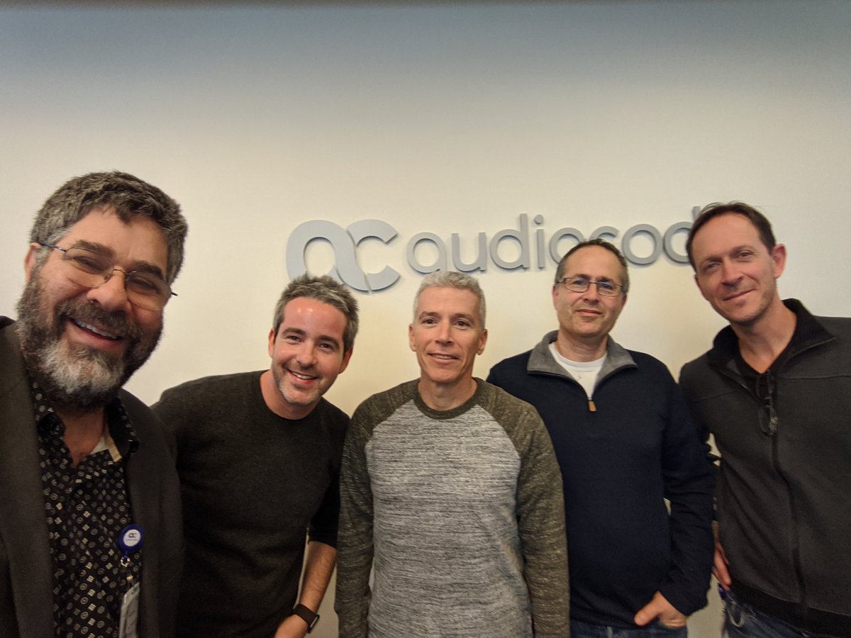 DaveMichels's tweet photo. Great afternoon meeting with cloud enabler @AudioCodes devices and applications #MSTeams #AWSChime #Voip #AI https://t.co/K3S6G8xSCh