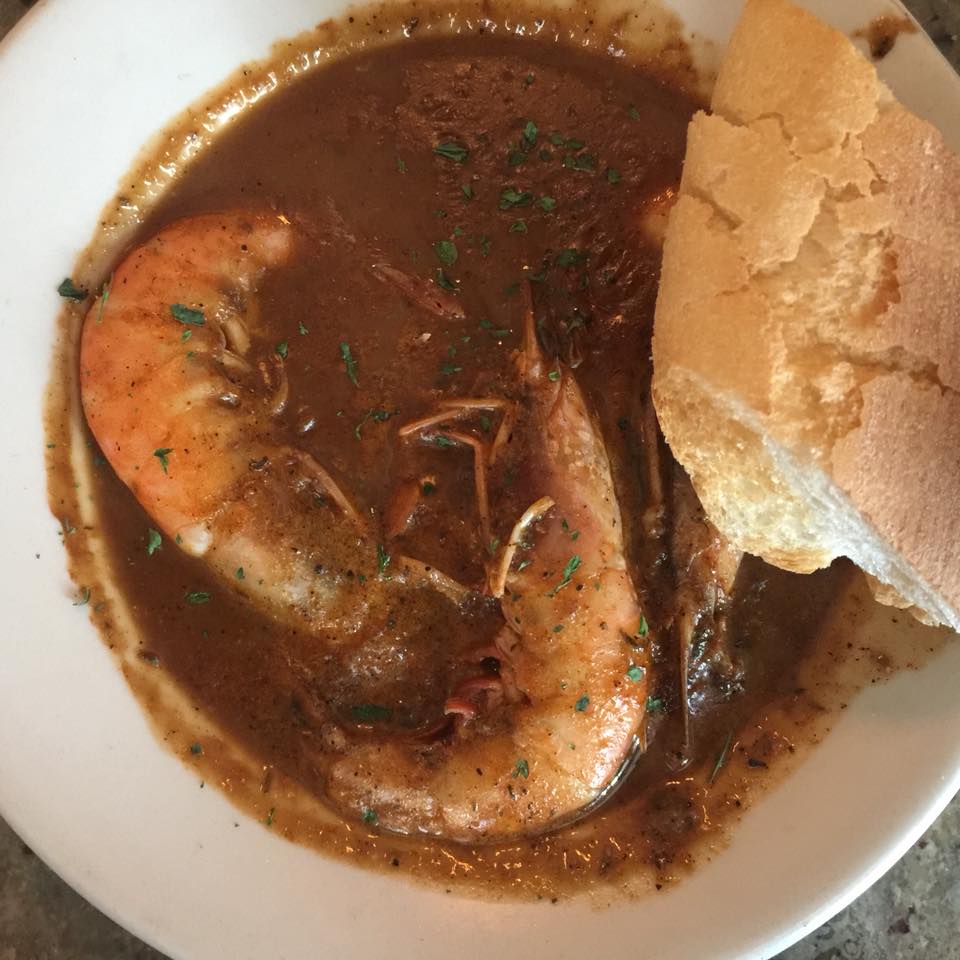 originalfmr's tweet photo. We're loving this beautiful customer pic of our BBQ Shrimp. Come on in and give this dish a try. #BBQshrimp #frenchquarter #seafood https://t.co/eE4kNpBb6V