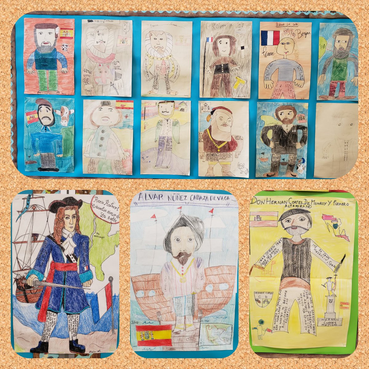 Check out this awesome work by fourth graders <a href="/WGESdragons/">Walnut Grove ES</a>!  What a great way to show what you know about the exploration of Texas.