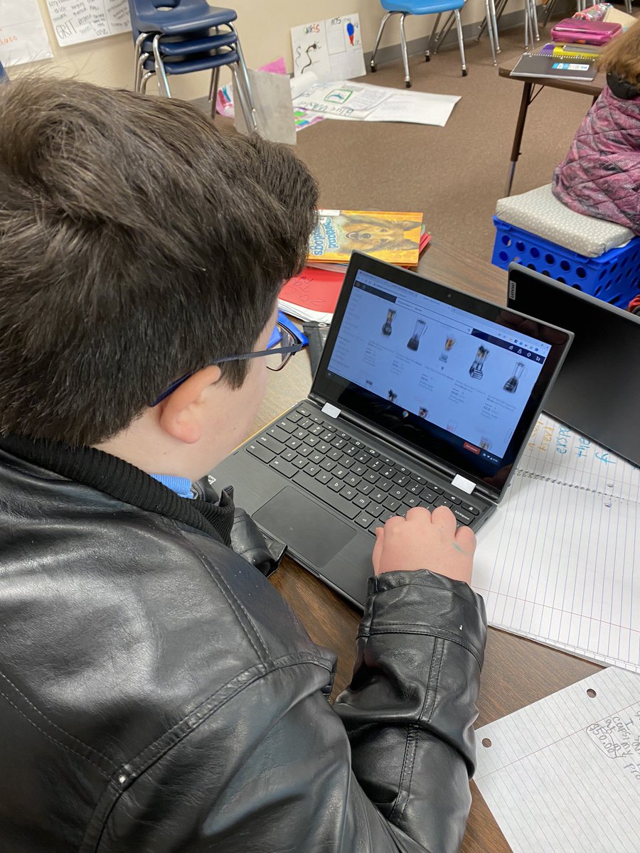 MrsReichle's tweet image. Welcome to Shark Tank! Students are creating a product, calculating their expenses, income, and profit. Would you invest in their business idea?? 🦈💵  @DeerCreekElem #SharkTank #CISD #TechApps #GoogleClassroom #4thMath