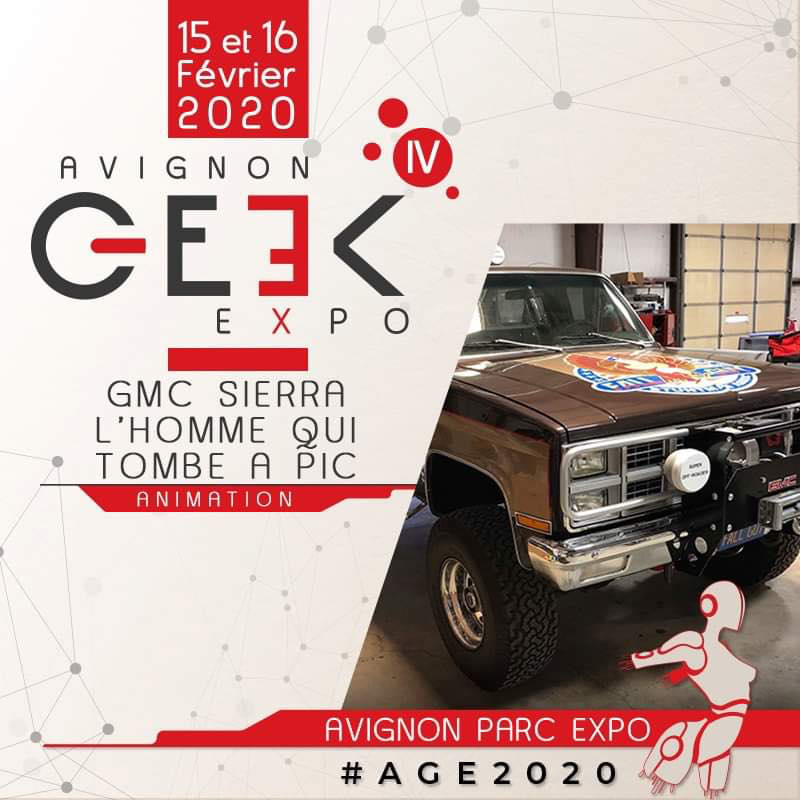 GeekExpoFrance's tweet photo. 🚗 ANIMATION 🚗

Le célèbre GMC de L'Homme qui tombe à pic sérié télé sera présent à Avignon Geek Expo 4 :D 

Plus d'infos ➡️https://t.co/q4EA4e65dB

Pour les fans de cascades ➡️ https://t.co/f6CmgAx0c3

#GMC #Coltseavers #Voiture #Props #Fallguy #parcexpoavignon #Avignon https://t.co/s9TlszBs6X