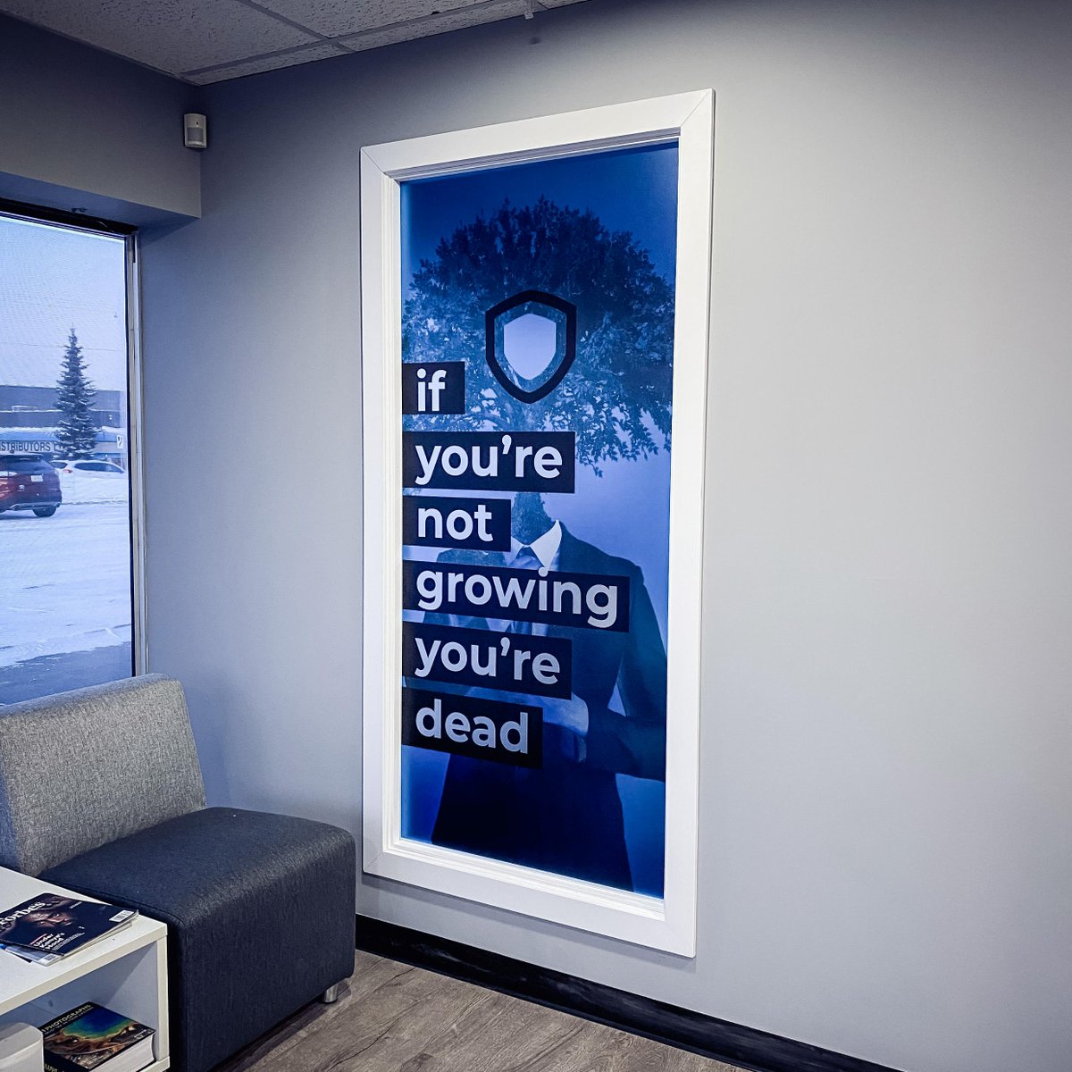 SocialHeroMedia's tweet photo. How are you growing in 2020? 

New window artwork by our in-house designer Brandy. Print and installation by Iconic Print Co. https://t.co/uJmEcQYbk9  #yeg #art https://t.co/DRRb3Snphk