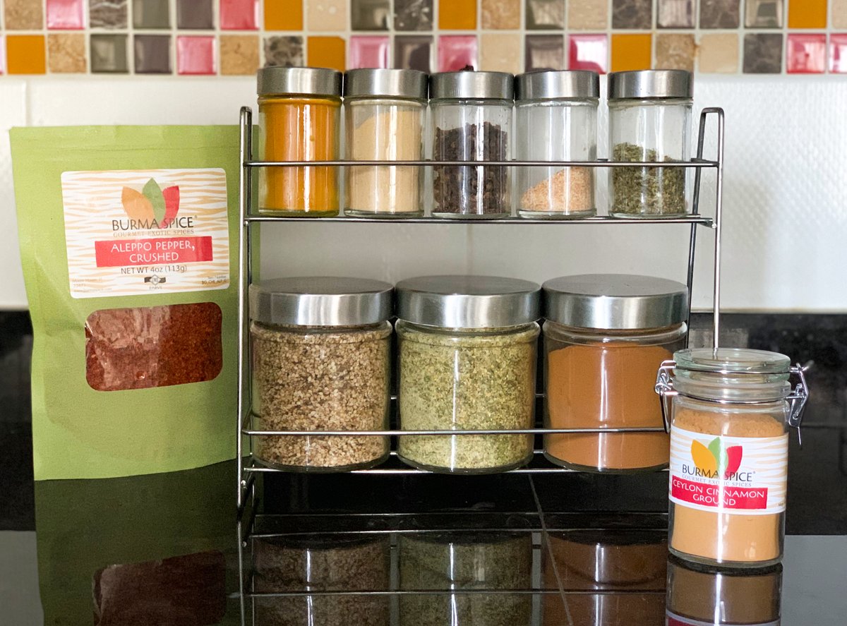 Behind every amazing chef, there's a set of Burma Spice spices. Are you ready to take the plunge and become the best chef in your family?! 🙋 Raise your hand if you also have a cabinet full of spices.

#SpiceRack #OrganizingSpices #SpiceOrganization #SpiceStorage #HomeChef