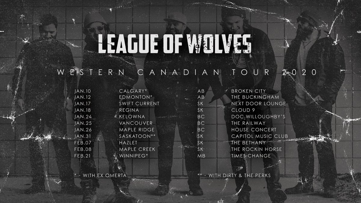 Our 2020 Western Canadian Tour has begun! See ya out there 🤟