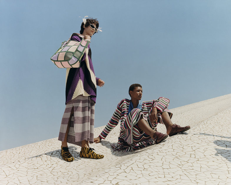 Barcelona’s Olympic Park and its majestic architecture  is the backdrop for LOEWE’s Spring/Summer 2020 collection titled “The Odyssey” designed by Jonathan Anderson &amp; photographed by 24-year-old American photographer Tyler Mitchell in a second collaboration.