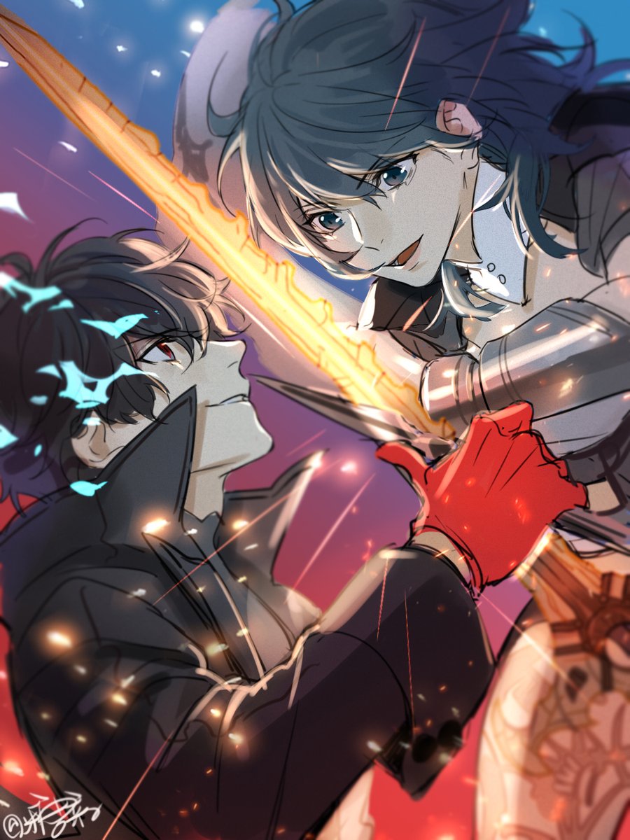 糖辛子 スマブラsp Joker Vs Byleth My Favorite Two Thank You Smash