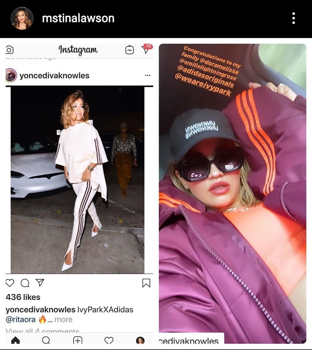 yonce_empire's tweet photo. Beyoncรฉ's mom via Instagram.
#NotBecky https://t.co/dWGxBQiyoe