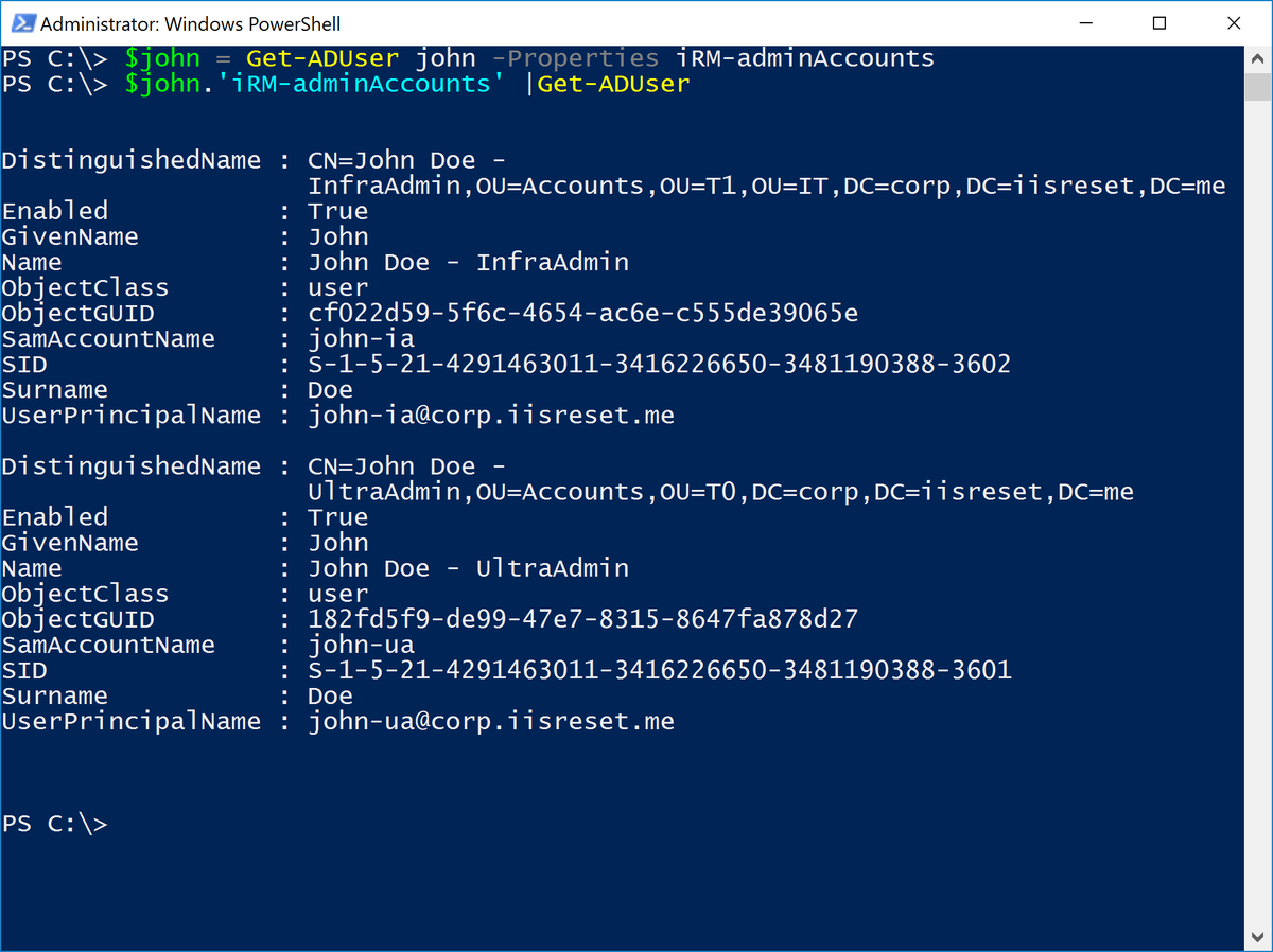 david_das_neves's tweet photo. Great read and implementation by @IISResetMe 
[Article] Admin Account Schema Extensions for AD
https://t.co/CHBYclhrgY

#PowerShell #ActiveDirectory #TierModel #CyberSecurity https://t.co/ncX38EcARL