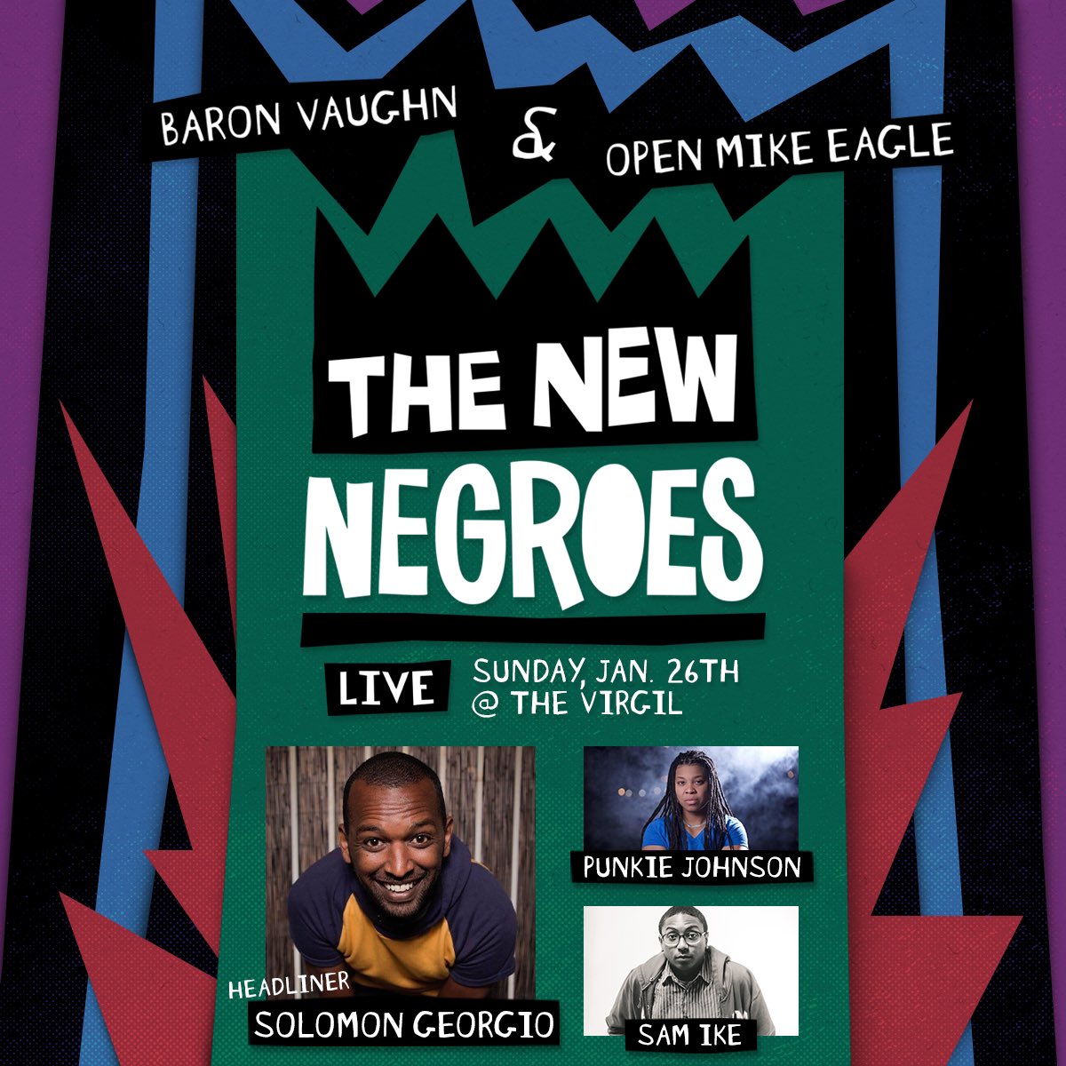 LA show is almost here 🎉come thru for the first show of the year!! 1/26 <a href="/TheVirgil/">The Virgil</a> 🙌🏾🙌🏾 tix 👉🏾 bit.ly/2QKbZ5f
