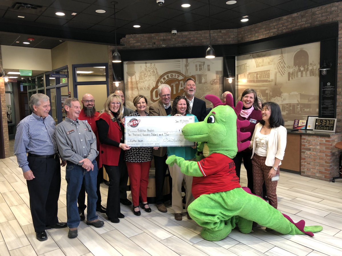 Over the course of the past five years and with the support of Members, Board Members, Employees, and the Community, On Tap has given over a combined total of $6,600 dollars to Ralston House. #peoplehelpingpeople #communitygiving