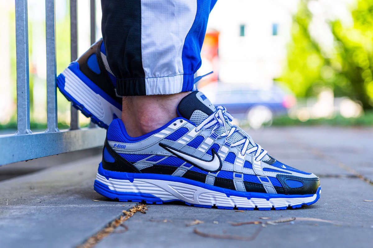 nike p6000 white blue