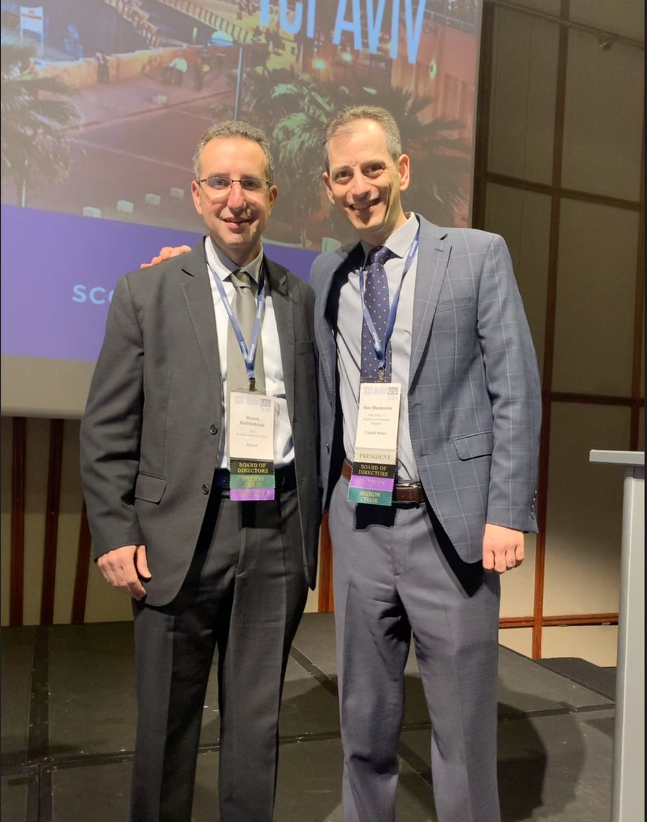 RonBlankstein's tweet photo. Thanks you to all who attended our memorable #SCCTWinter2020 #TLV meeting   (p.s. See you all at #SCCT2020 in Seattle and #SCCTGlobal2021 in Sao Paulo) https://t.co/f4KBchb68K
