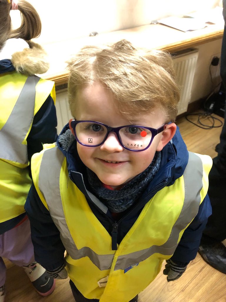 LanarkPrimary's tweet photo. Our early learners were out in the community this afternoon visiting  Hughes &amp; McHugh opticians. They had a great time finding out about their work and loved trying on the different glasses 👓👀 #learning #responsibility https://t.co/L2FULa7VKc