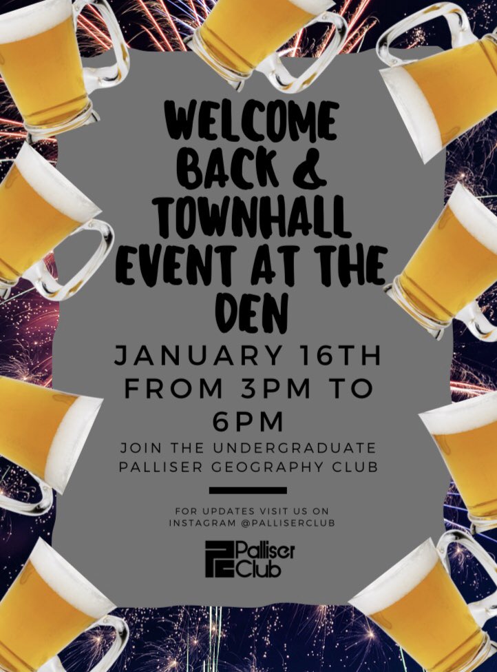 PalliserClub's tweet photo. Join us today for drinks and pizza and our townhall meeting to decide our future palliser executive and junior executive positions! If you’re interested in gaining hours on your CCR and discovering employment, networking and research opportunities Palliser may be right for you! https://t.co/8YCak1azPo