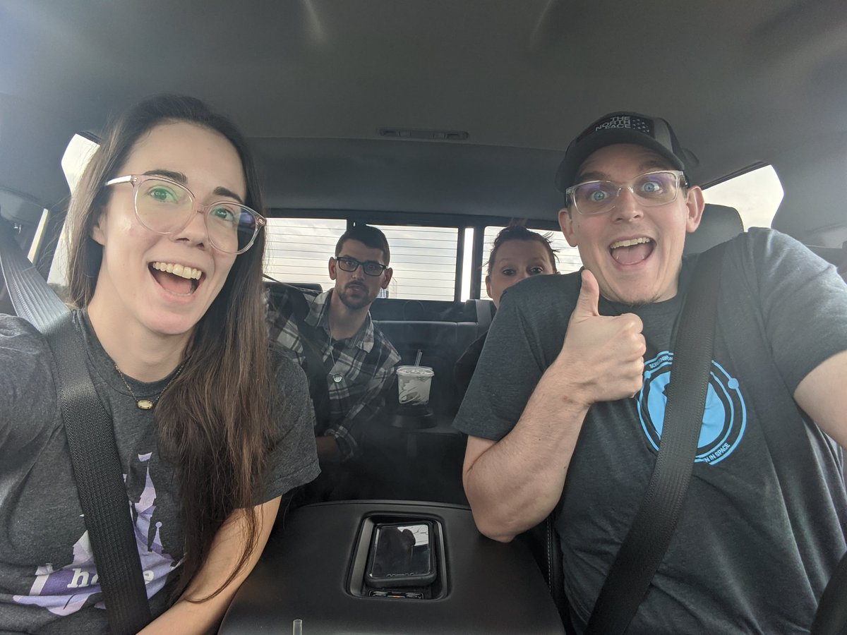 Bulldog_MW's tweet image. Driving on our way #PAXSouth with @unrealauren @MandiisaurusRex and @Suenami13 !! More to meet up once we are there!! Yay!