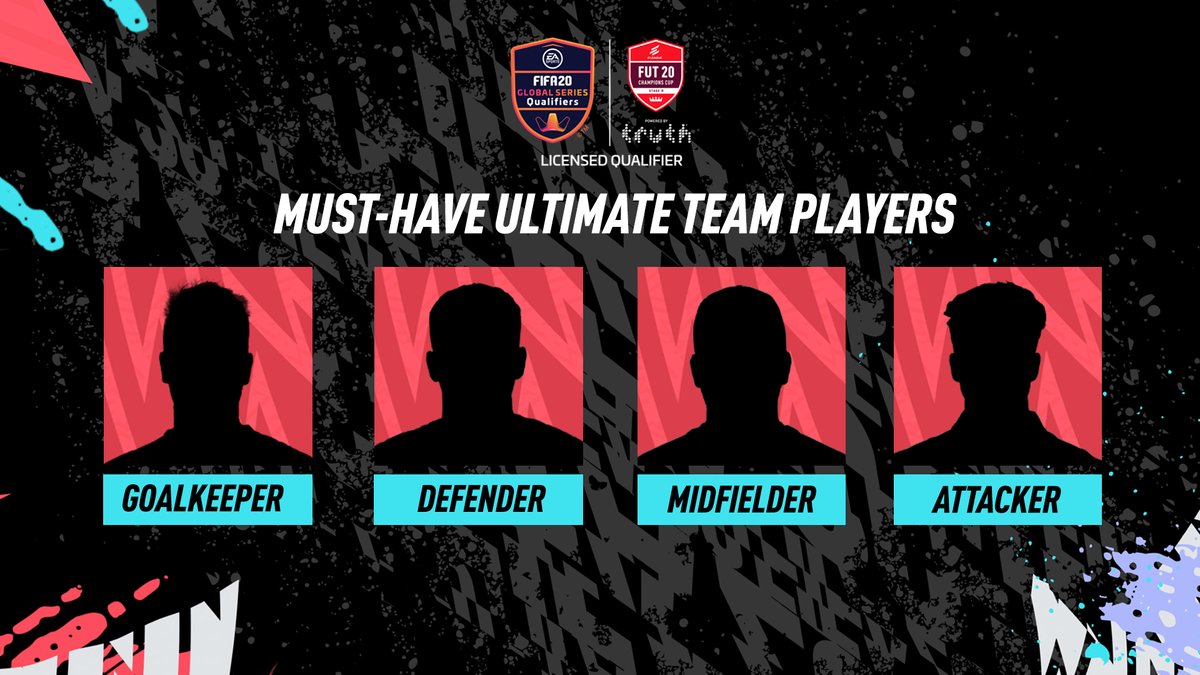 ELEAGUETV's tweet photo. Give us your must-have players in FUT. Ready, GO!
⚽️ Goalkeeper
⚽️ Defender
⚽️ Midfielder
⚽️ Attacker
Don’t miss the FUT Champions Cup Stage III this weekend! 👀 #FSG20 https://t.co/xTQhFhaZsE