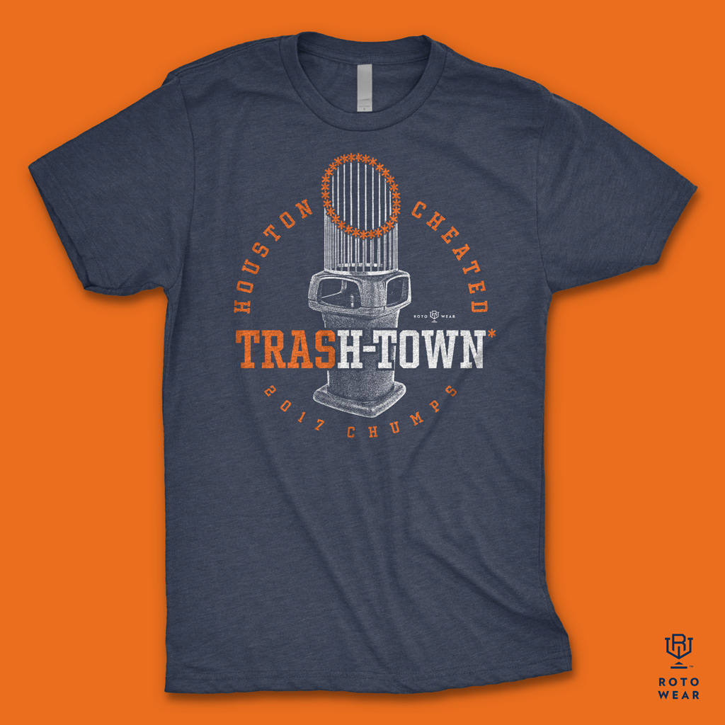 trash town astros shirt