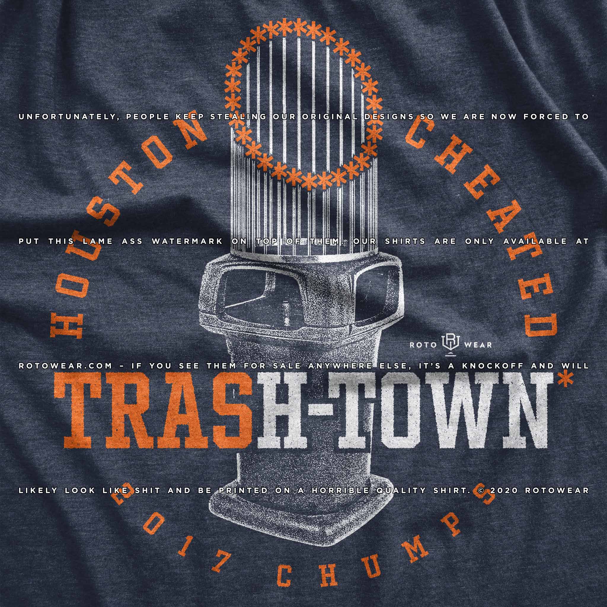 trash town astros shirt