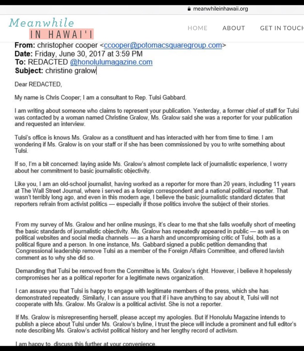 LOrion's tweet photo. @JoshuaPotash @SethAbramson @votevets @USNATO @ICIJorg @OCCRP @maddow AND #TulsiGabbard is #NZMob per @FBI .. She OUTED herself TOO via #MobThugging of #Honolulu Reporter @realchrissyg in 2017 .. @Billbrowder reported it to us himself (@guardian @ICIJorg @OCCRP) (PS Tweet earlier this yr #GABBARD Thug harassing same journo. in a park. https://t.co/wz0lIpFZGA