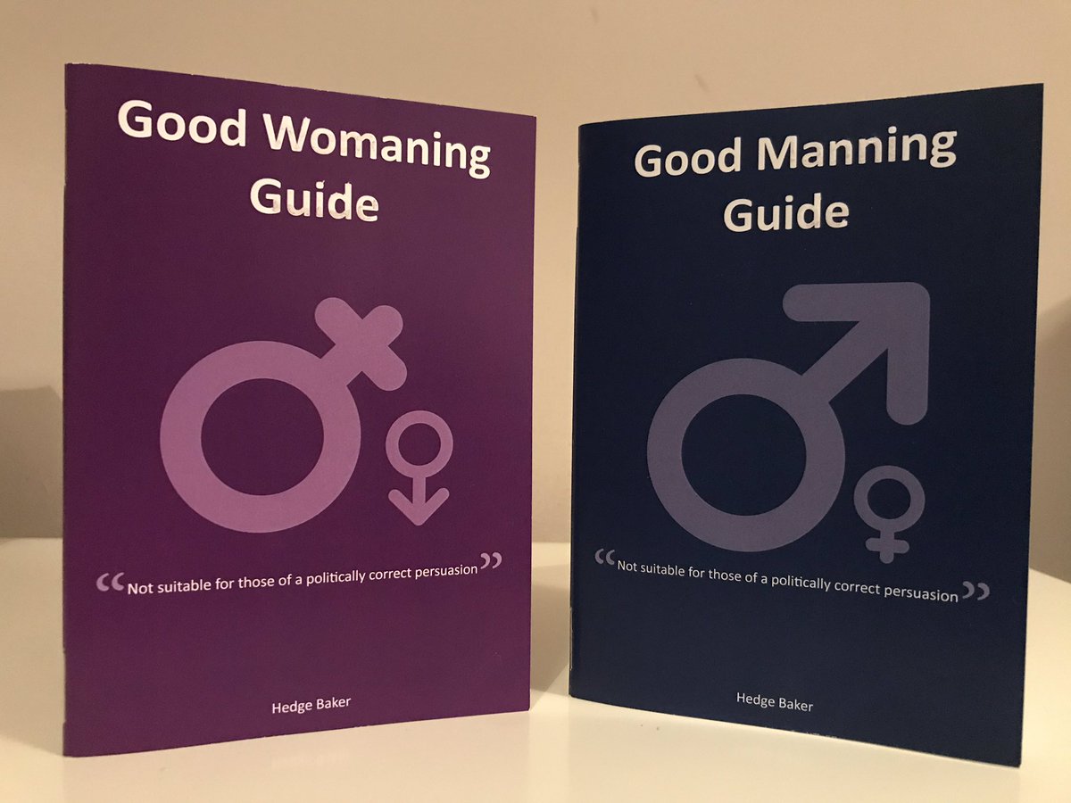 WomaningGuide's tweet photo. The Good Womaning and Good Manning Guides have arrived. Soon to be on sale! #valentinegift #weddingpresent https://t.co/mDFFvF4fr3