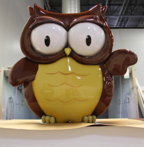WhiteClouds's tweet image. This adorable owl is one of our favorite 3D printed character models.  It's two feet tall and packed with cuteness! To learn more, visit our Character Models whiteclouds.com/character-mode… page. #3dprinting #whiteclouds3d #3dcharactermodels