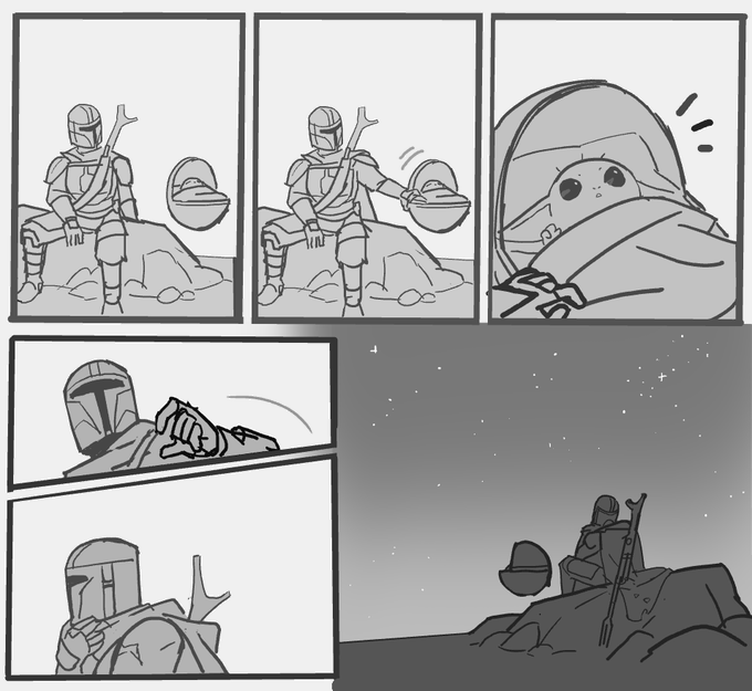 mando doodles from nov 