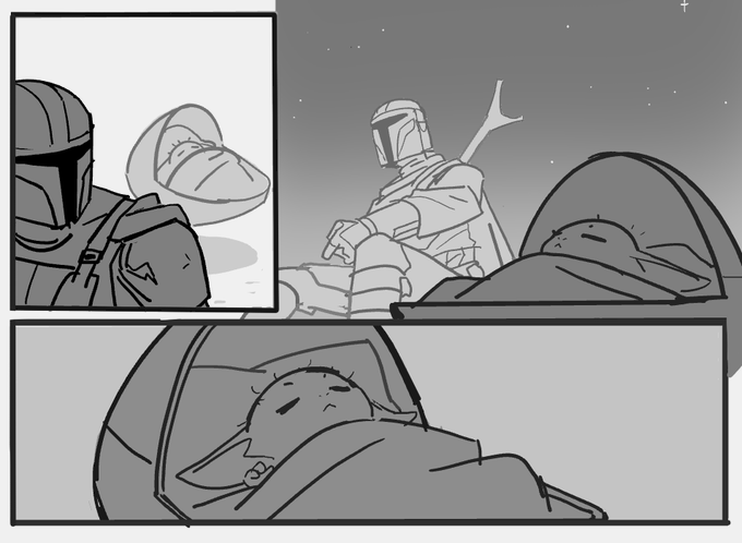 mando doodles from nov 