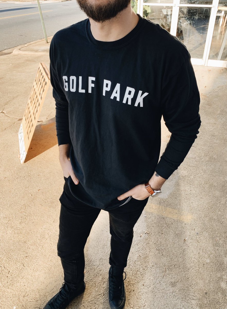 NEW: Long-sleeve GOLF PARK tees. Available now. #GolfParkCoffee