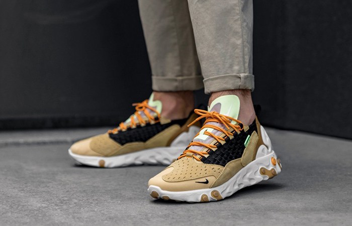 nike react sertu on feet