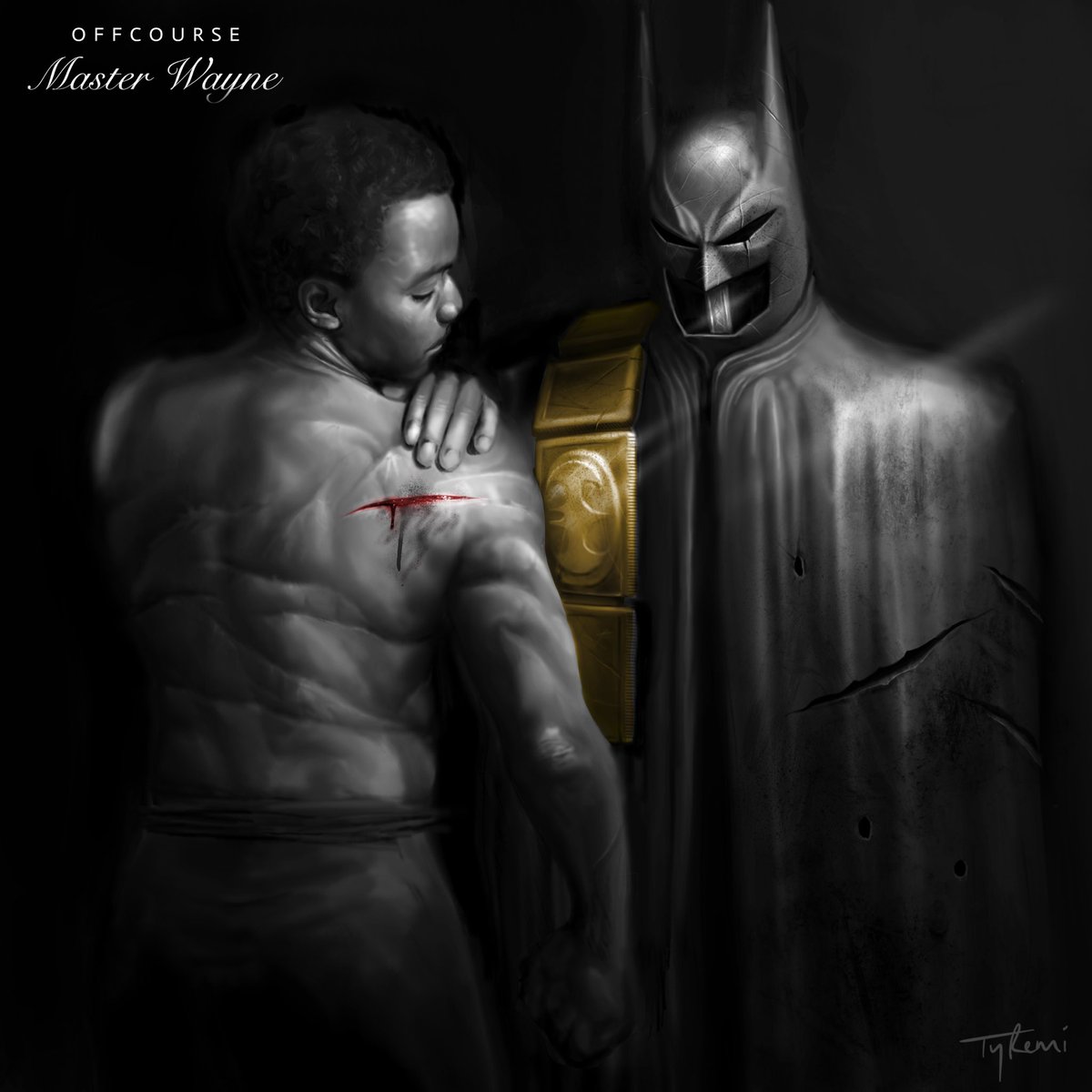 ObiOffcourse's tweet photo. THE FIGHT GOES ON. 31 Jan 2020.
#MasterWayne 🦇 illustrated by @TyRemiArt https://t.co/2HuKsojphT