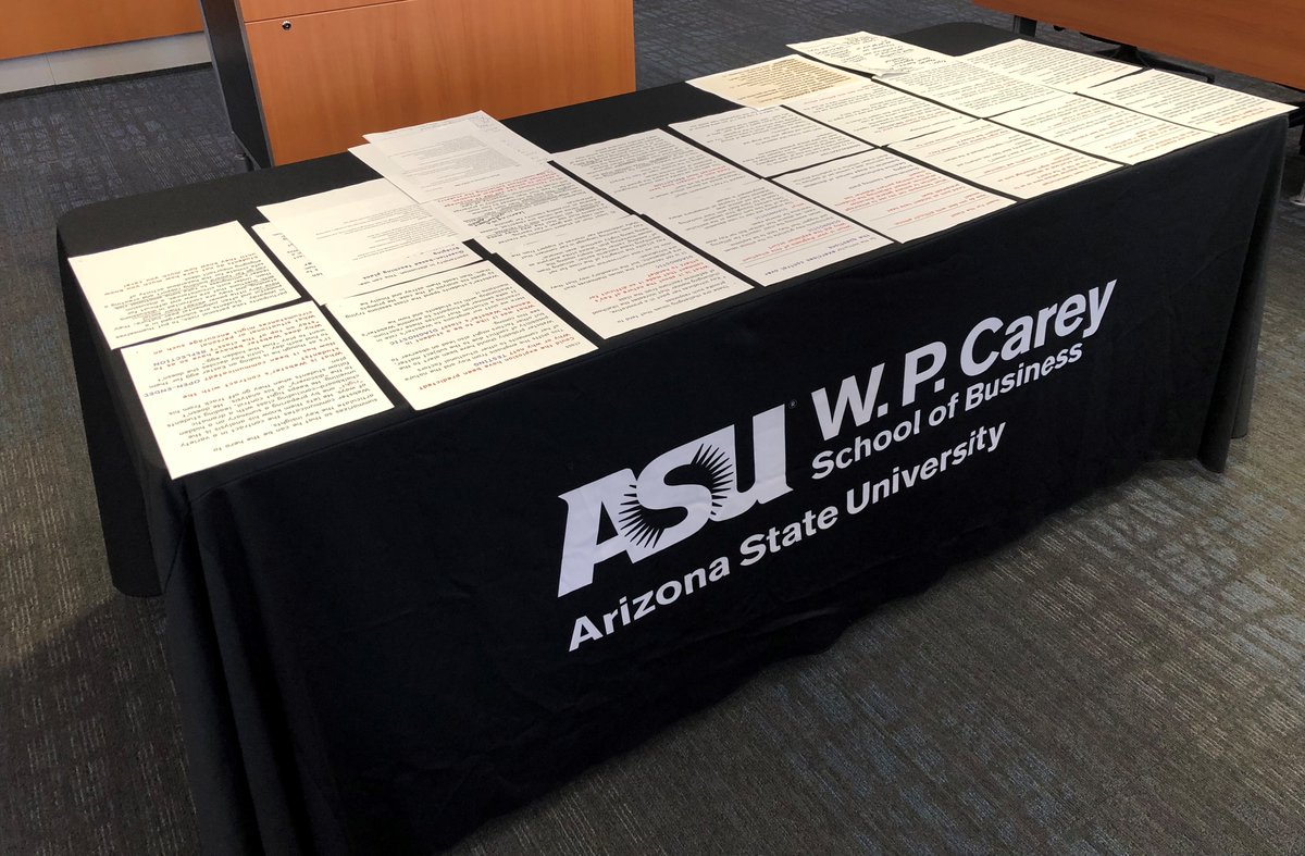 Engaging <a href="/ASU/">Arizona State University</a> <a href="/WPCareySchool/">W. P. Carey School</a> Teaching &amp; Learning Workshop yesterday on Case Study Teaching &amp; Discussion Learning! Our guest, <a href="/FisherOSU/">Fisher College of Business</a>’s Jay Dial, demonstrated how to lead a case discussion as conducting an orchestra – take a look at his “conducting"/teaching notes. CC: <a href="/WPCdean/">Ohad Kadan</a>