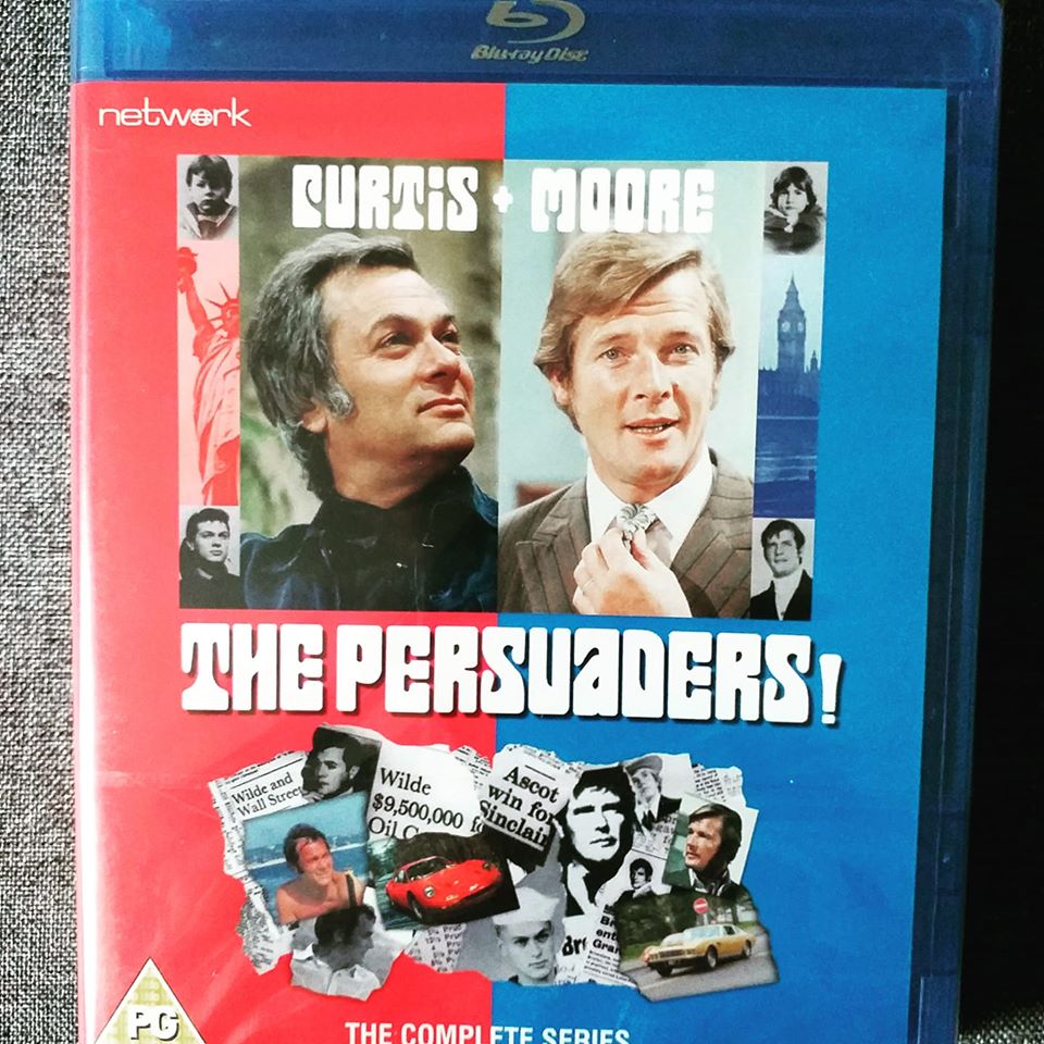 the_spacebook's tweet photo. New for my collection - ITC's glossiest and most suave of film seres... The Persuaders. Been waiting for an affordable HD set ๐
#retrotv #classicscifi #classictv #the70s #itc #lewgrade #nostalgia #rogermoore #tonycurtis #bluray #thepersuaders https://t.co/Ghd1O3SC5D