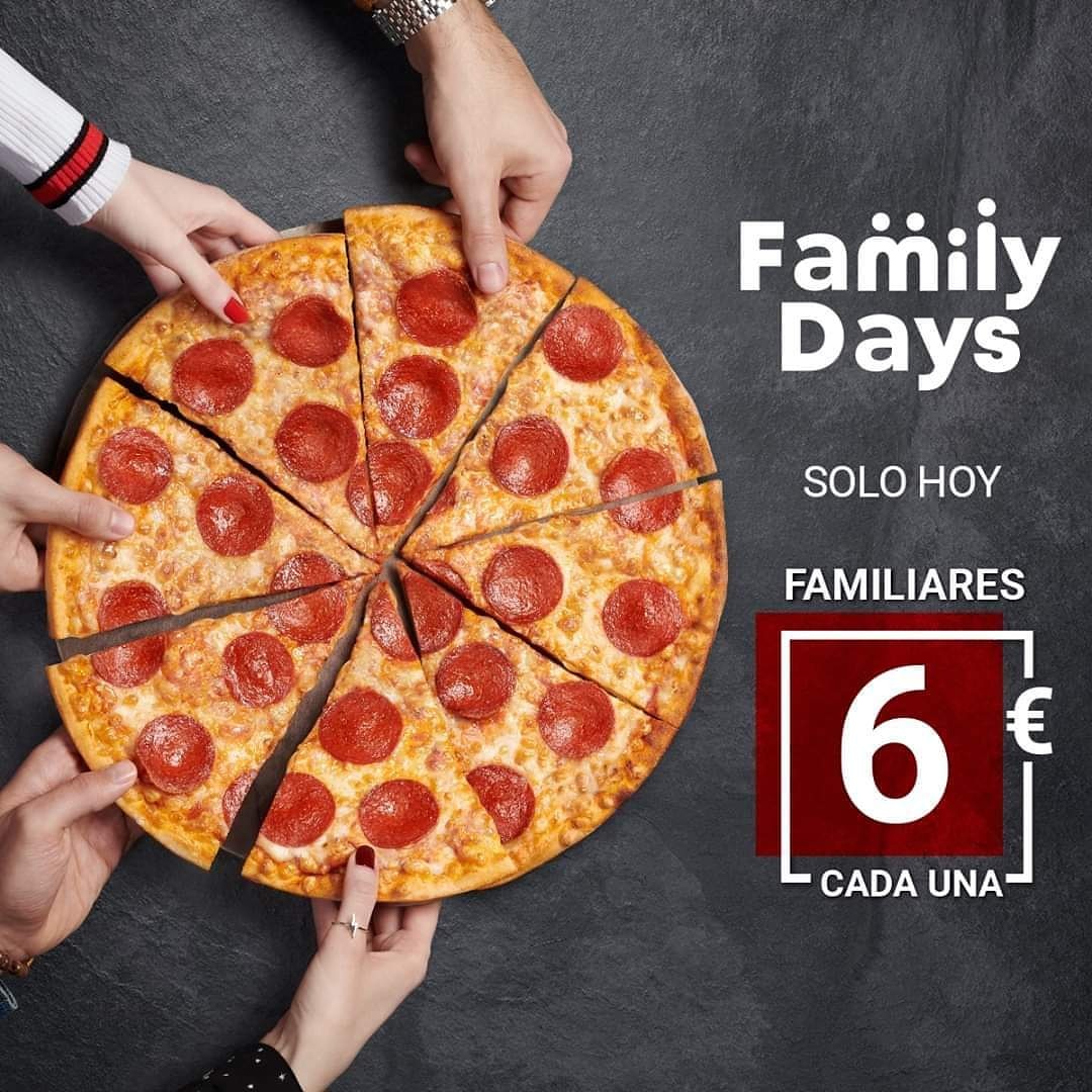 TelepizzaCuenca's tweet photo. Los #FamilyDays no se perdonan…¡Hoy tocan familiares a 6€! Pide tu especialidad favorita por 9,95€ local/recoger 😎.
☎️969233380 
💻https://t.co/O3xQRzcLOg https://t.co/212VEfzY5d