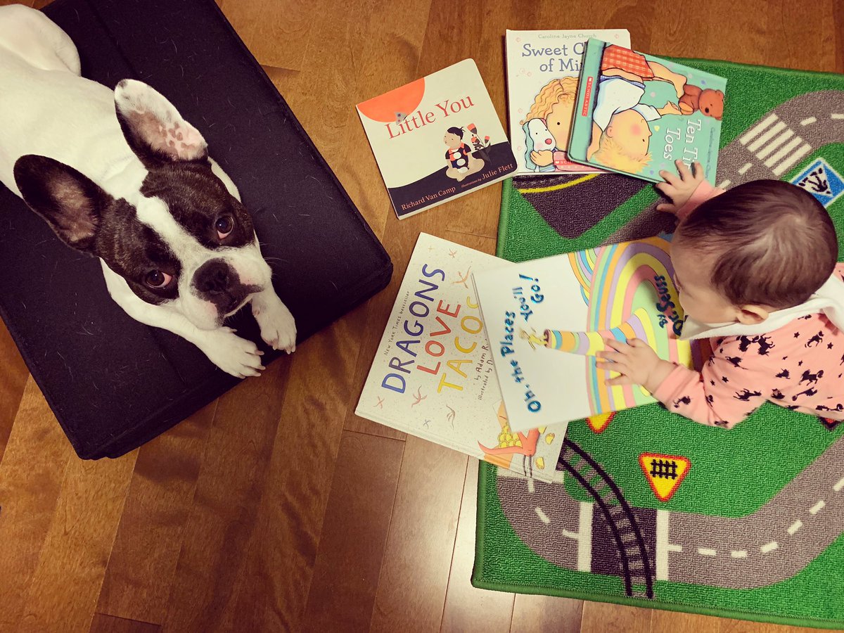 Biscuit_Lu's tweet photo. 📚#Books are wonderful to develop imagination 🐶👶🏻📚
📚Join in and Post a #shelfie with a book or bookshelf. 📕For every post with #MagicofStorytelling on Twitter or Instagram through 3/31/20 @disneybooks will donate a new book to @firstbookorg 📚👨‍👩‍👧‍👦 https://t.co/sU644RdIe5