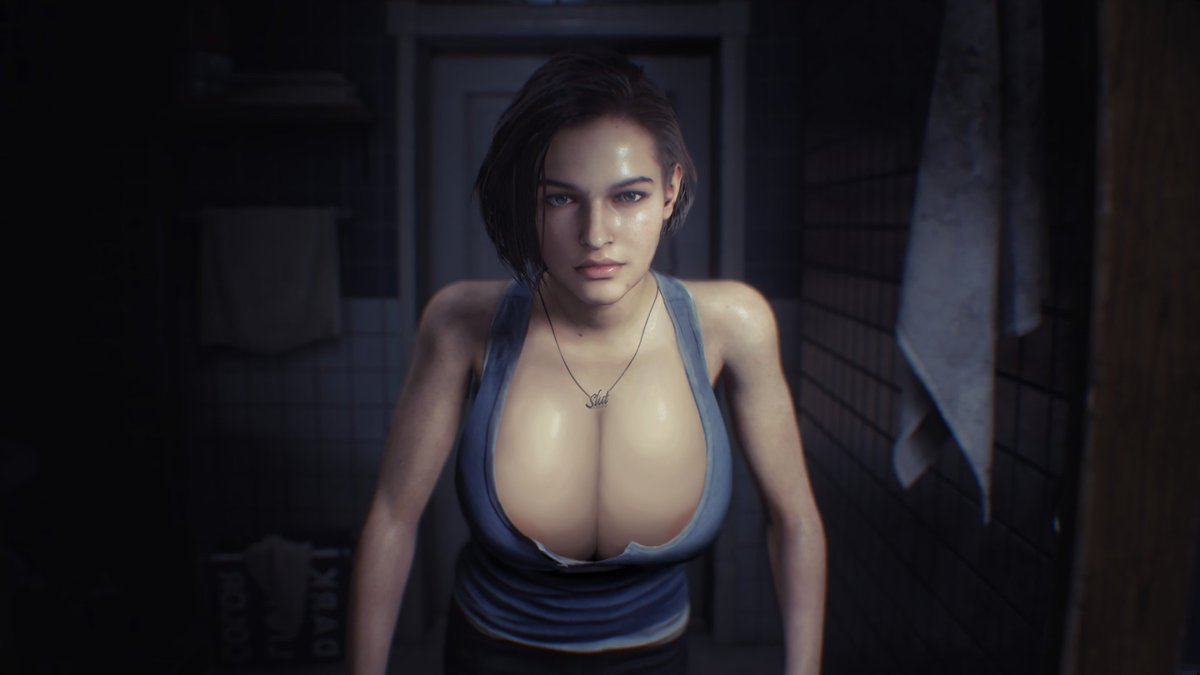 Big Tiddy 3D edits:Jill Valentine from the "Resident Evil 3" rema...