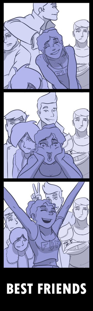 IsItWine30Yet's tweet photo. @DnDeej This is *exactly* the crew of the Irritated Badger. 🤣 
1) Hen-Tal @Hen_Tal_Pilot 
2) Rin @RinHudson 
3) Gideon @chaotic_podcast 
4) Flossy @FlossyLeed 
5) Zeke @DAZeke3 https://t.co/t961ClZgSf