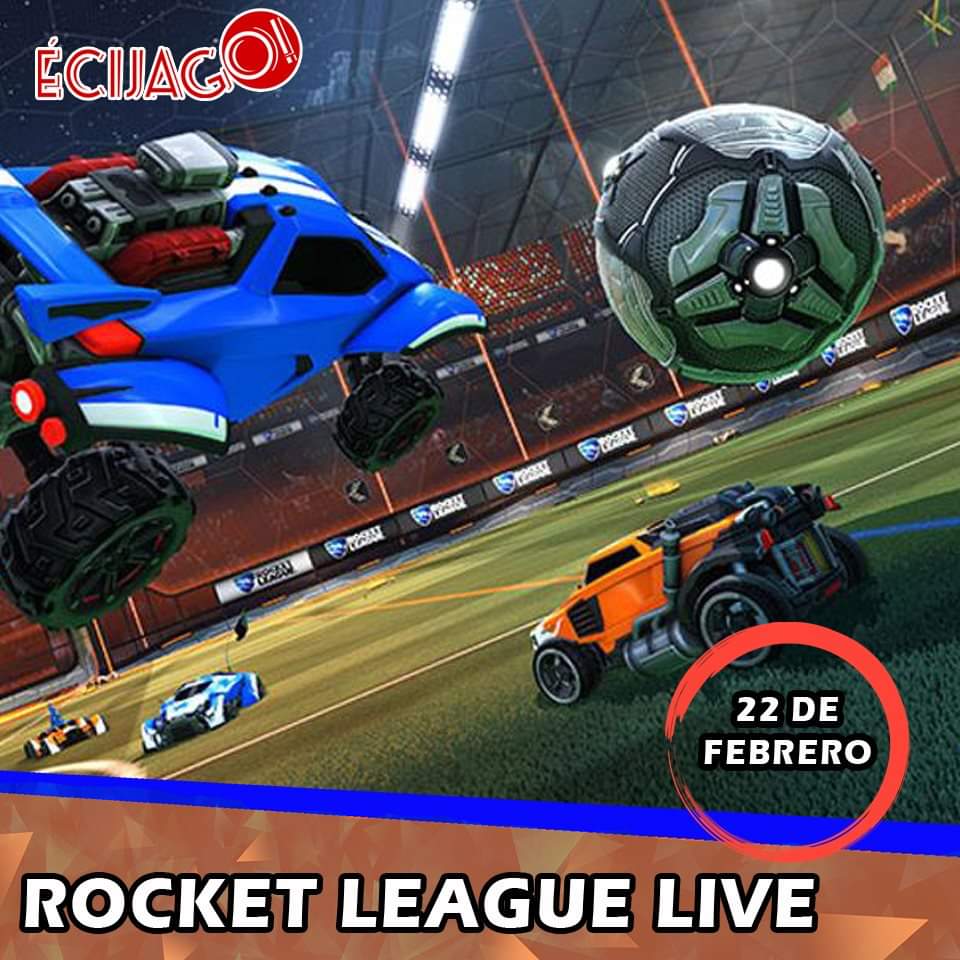 EcijaGo's tweet photo. No dejes de participar en nuestra competición Rocket League Live 2.0. Coge uno de nuestros coches teledirigidos y ser el primero en golear a tu rival https://t.co/zaYUpD9n7R