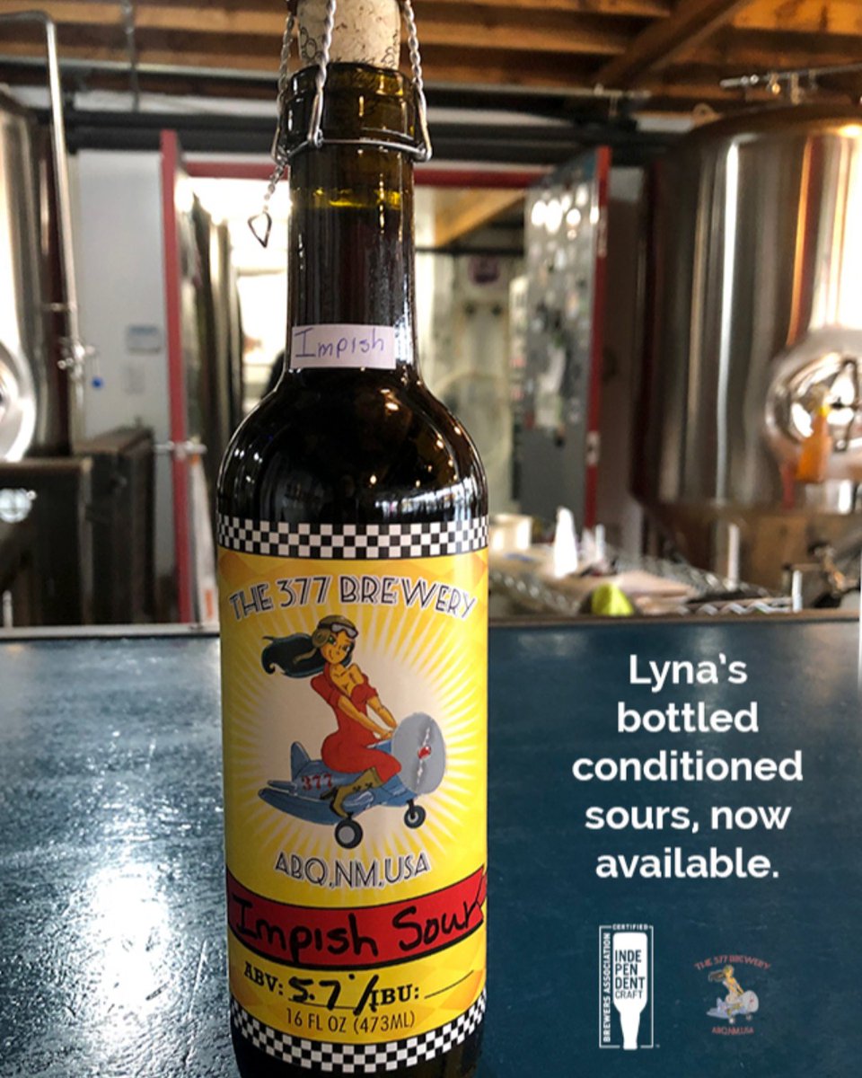 the377brewery's tweet photo. ๐ Impish Sour! A bottle conditioned sour now available!
#sourlovers #thesourbeerprogram #craftbeer
https://t.co/xOaf5ib2Iw https://t.co/EkZy8pMIVk