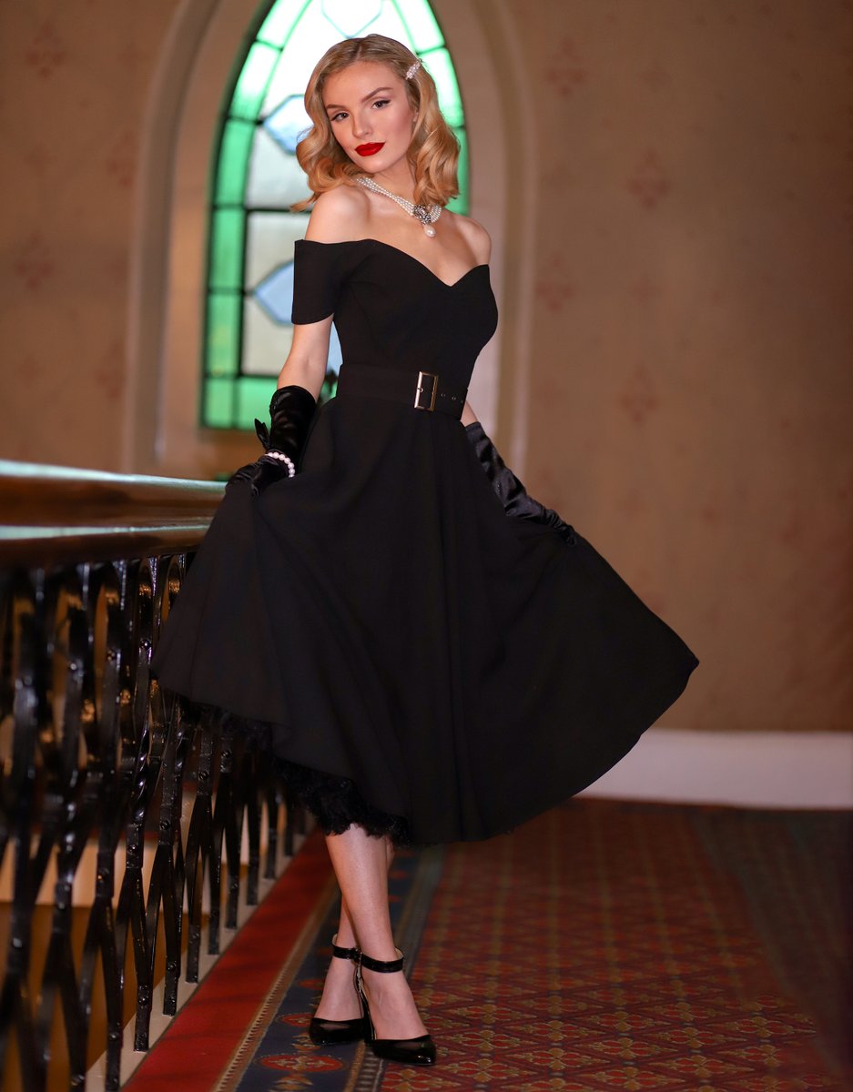 With an air of Grace Kelly, our little starlet kacie looking debonair in our Dee Dee dress . . . . #britishretro #britishretroclothing #blackdress #pinup #1950sglamour #50sfashion #madeinengland #50sstyle #swingdress #elegance #50s #pinupstyle With an air of Grace Kelly, our little starlet kacie looking debonair in our Dee Dee dress . . . . #britishretro #britishretroclothing #blackdress #pinup #1950sglamour #50sfashion #madeinengland #50sstyle #swingdress #elegance #50s #pinupstyle