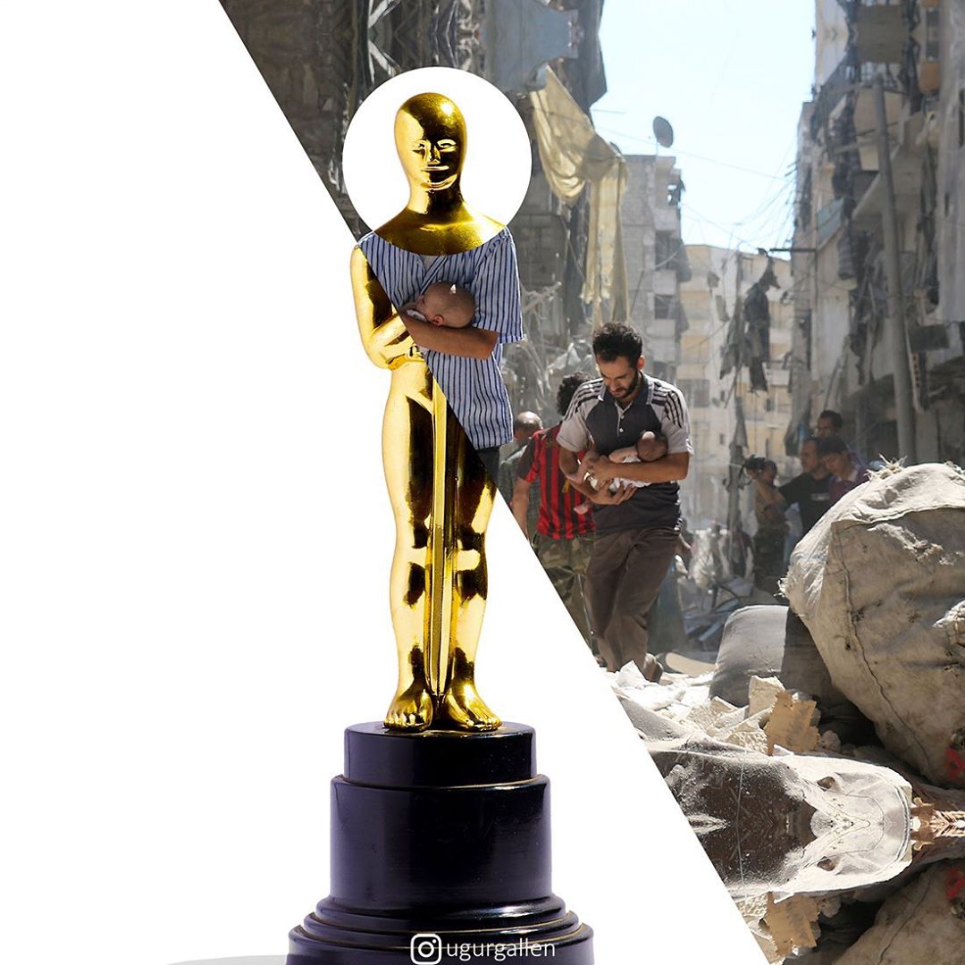 blogajj's tweet photo. Artist: Uğur Gallenkuş💔

| #SavaşÇocukları #WarChild #ChildrenofWar #Oscar #Oscars #Oscars2020 #Syria #Syrian #Suriye #Suriyeli #Halep #Aleppo #follow #sanat #art #SiguemeYTeSigo #karnepaylasmiyorum #相互フォロー #BedelliAskerlik | #TagYourFriends😔 https://t.co/avrJUPkcBz