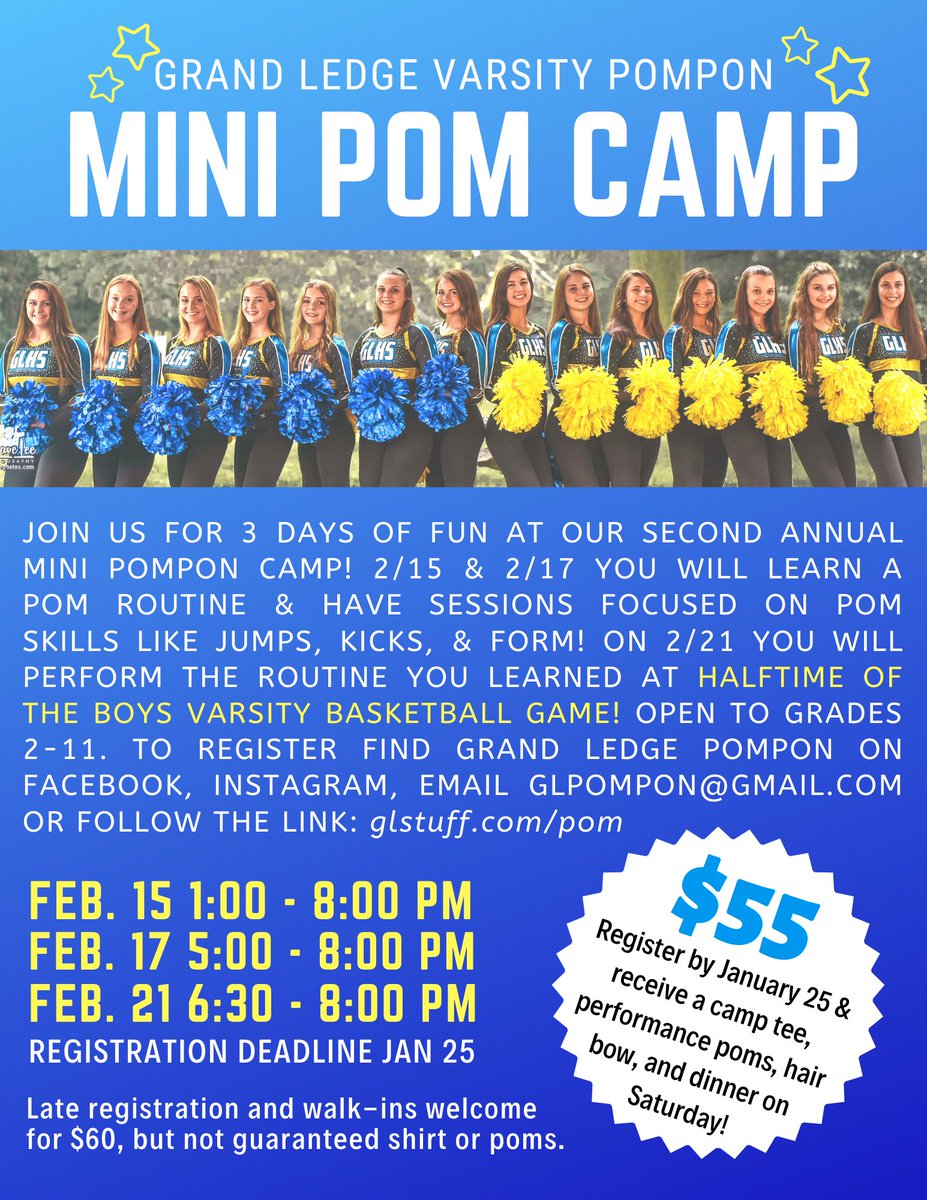 GLPom's tweet photo. Registration closes next week! https://t.co/cDR3ZUNRQW https://t.co/a0D6ZcQZDE