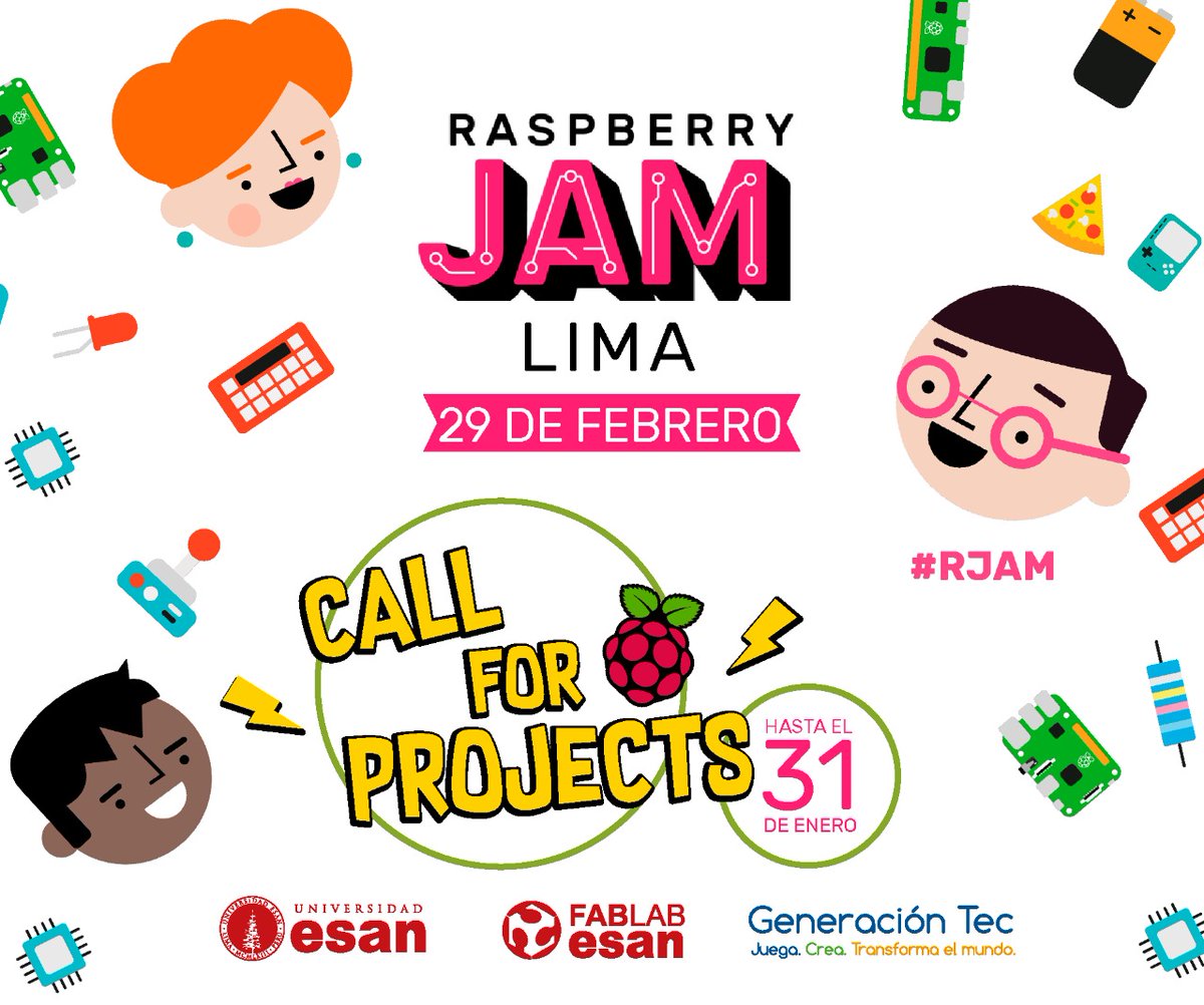 generacion_tec's tweet photo. ¡Llamando a la comunidad de makers @Raspberry_Pi !

¡El Jam de aniversario 2020 se acerca y queremos contar con ustedes y sus proyectos!

Para participar pueden visitar este link:
https://t.co/VFtnyjO0m9
O llenar este formulario:
https://t.co/woaCkoqweh
¡Tienen que estar todos! https://t.co/a4jQnMy12X