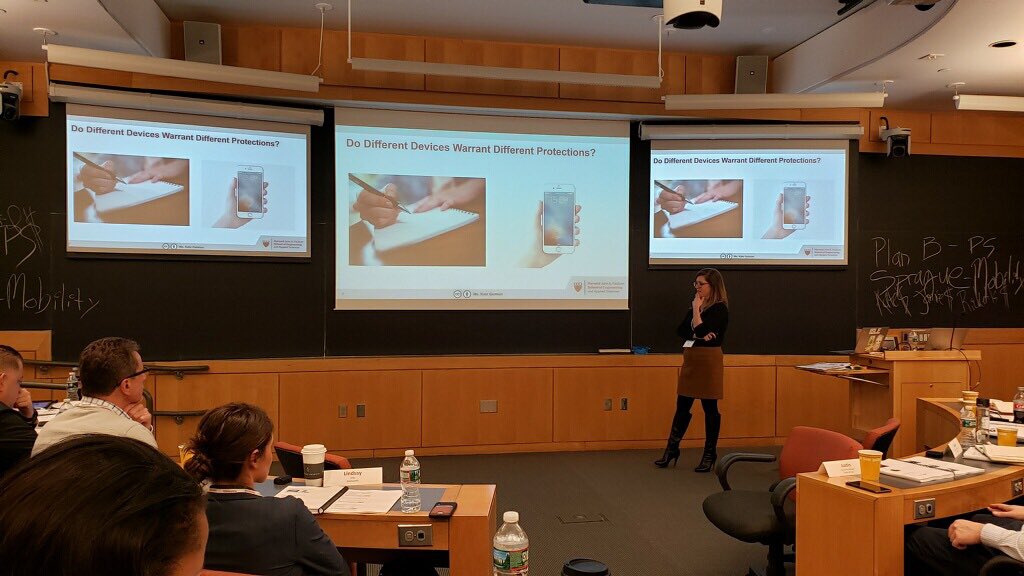 KateGarmanBurns's tweet photo. A truly great day to be presenting on privacy and surveillance policy for cities in Cambridge, MA the same day as this headline. What timing. #HarvardTECH https://t.co/JF1EsovXCI