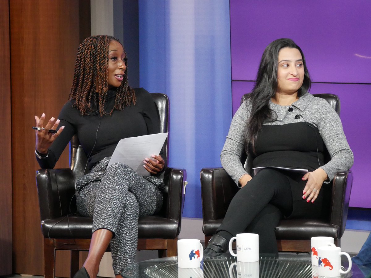 GSPMgwu's tweet photo. Our thanks to @thebgguide for recording a new episode of The Brown Girls Guide to Politics podcast #OnlyAtGSPM! https://t.co/aA88GajQzi