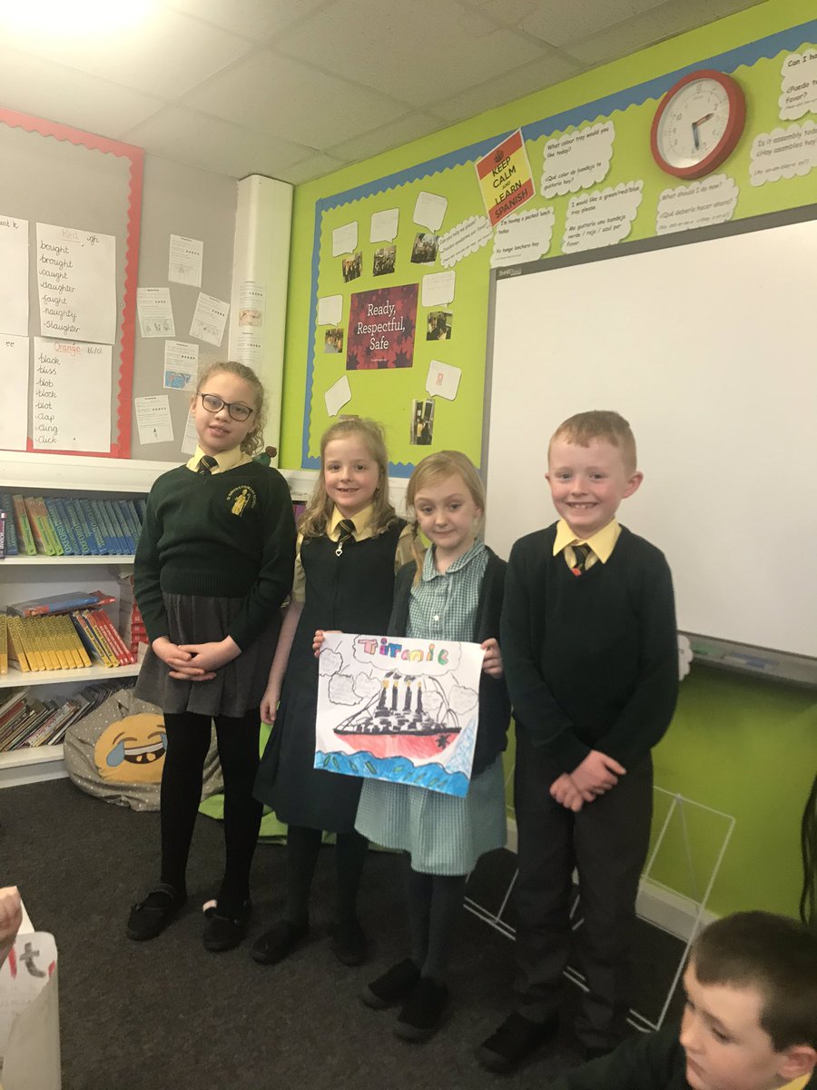 MrsWassell's tweet photo. P3/4 have been exploring sources of evidence today as they researched our new topic ‘The Titanic’. We discussed different sources we could use and how reliable each source is. #miniresearchers #stninianskidscan https://t.co/cKUswpG9lY