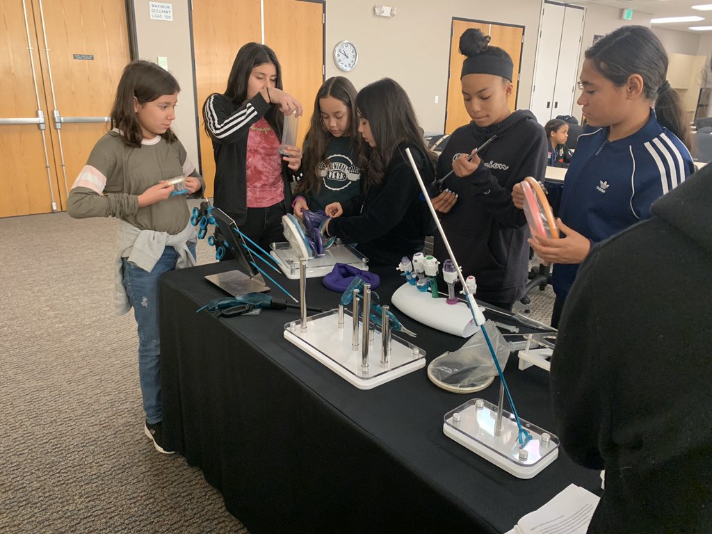 RadteacherAvery's tweet photo. Great field trip to Applied Medical to learn about surgical instruments! #Radteacher #SMMSMV https://t.co/Fb9bTLhEuj